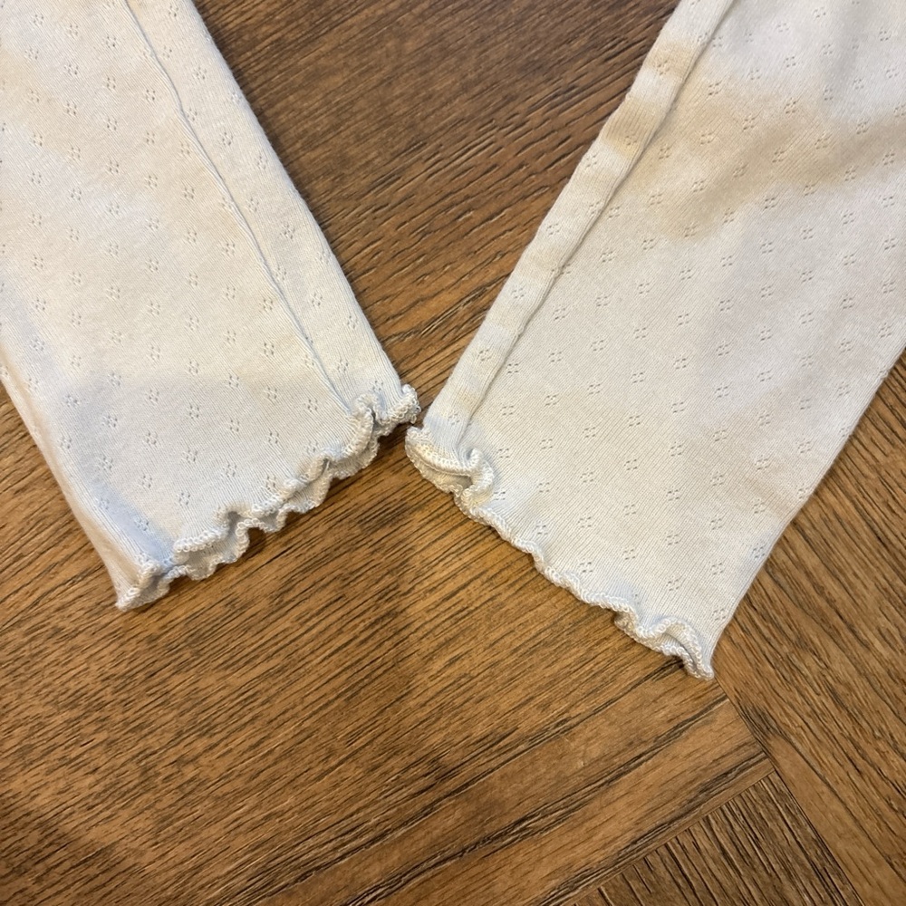 Forever 21 Cream Long Sleeve Top